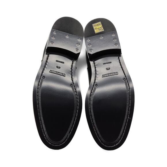 Burberry Luke TB Monogram Buckle Leather Chelsea Boot in Black 41.5 8.5US $1050 - Picture 9 of 10